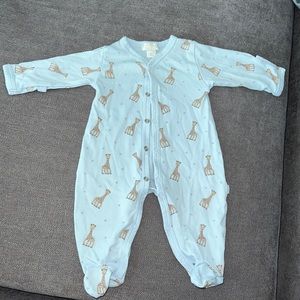 Never worn! Kissy Kissy Sophie la Giraffe Onesie
